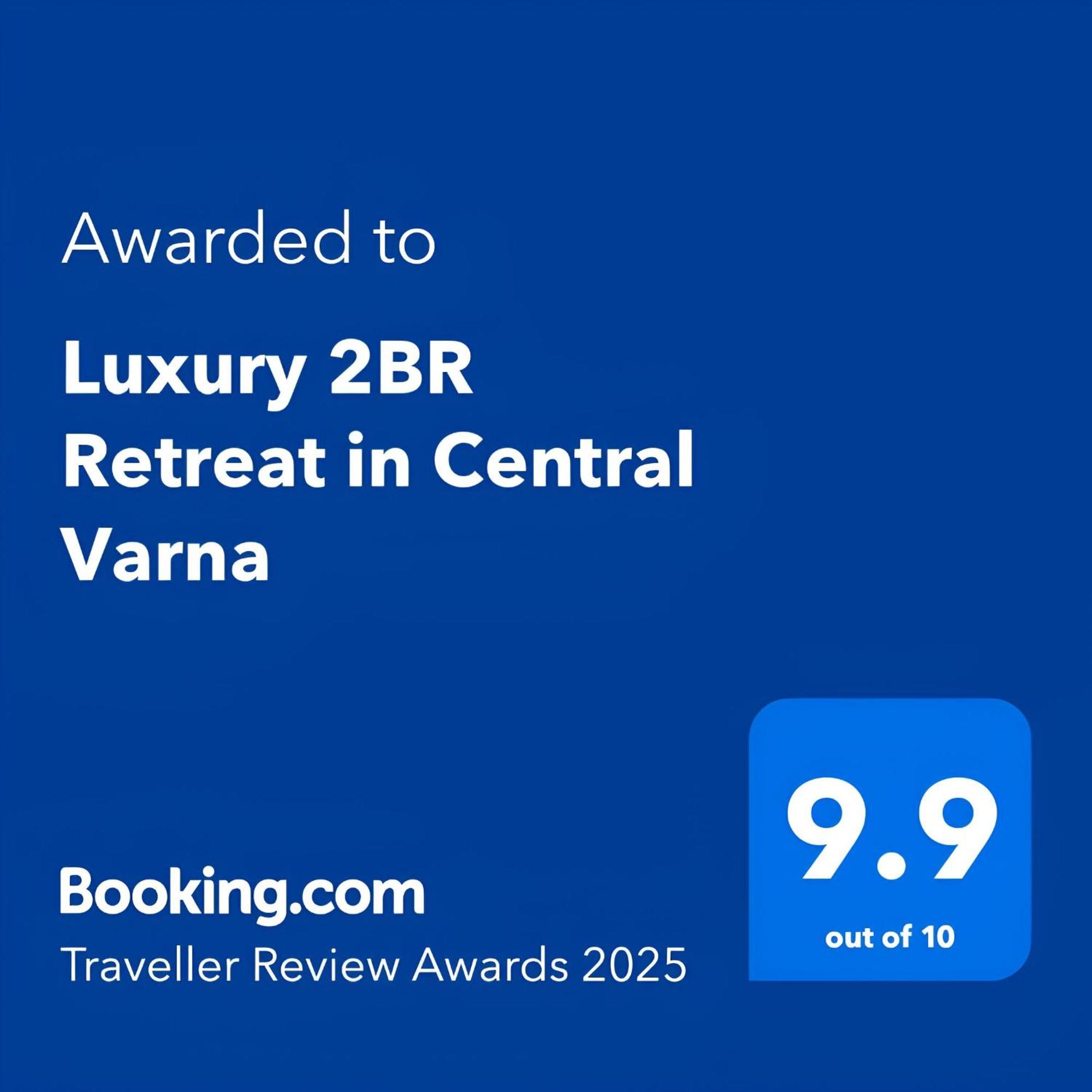 Luxury 2 Bedroom Apartment In Central Varna Buitenkant foto